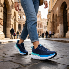 Shoetake Navy Blue Breathable Cushion Running Athletic Sports Sneakers Men,SHOETAKE FOOTWEAR,Shoetake Navy Blue Breathable Cushion Running Athletic Sports Sneakers Men