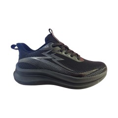 Shoetake Dark Black Breathable High Elastic Athletic Running Training Sneakers Men,SHOETAKE FOOTWEAR,Shoetake Dark Black Breathable High Elastic Athletic Running Training Sneakers Men