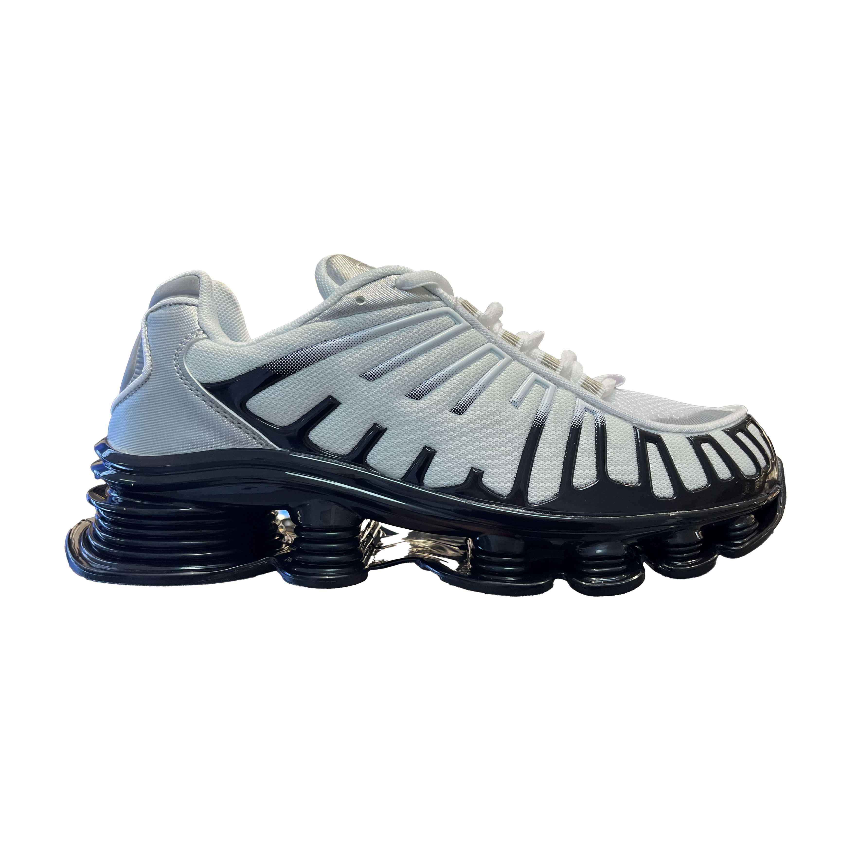 Shoetake White Black Running Shoes Supportive Cushioned Athletic Sneakers for Men,SHOETAKE FOOTWEAR,Shoetake White Black Running Shoes Supportive Cushioned Athletic Sneakers for Men