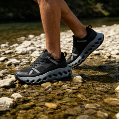 Shoetake Light Grey Black Running Shoes Versatile Comfortable Athletic Sneakers for Men,SHOETAKE FOOTWEAR,Shoetake Light Grey Black Running Shoes Versatile Comfortable Athletic Sneakers for Men