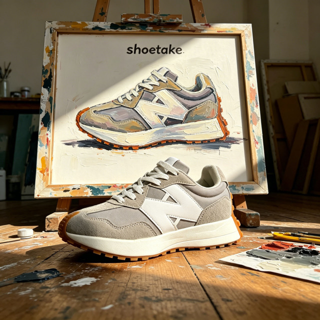 Shoetake Beige Brown Running Shoes Warm Casual Athletic Sneakers for Women,SHOETAKE FOOTWEAR,Shoetake Beige Brown Running Shoes Warm Casual Athletic Sneakers for Women