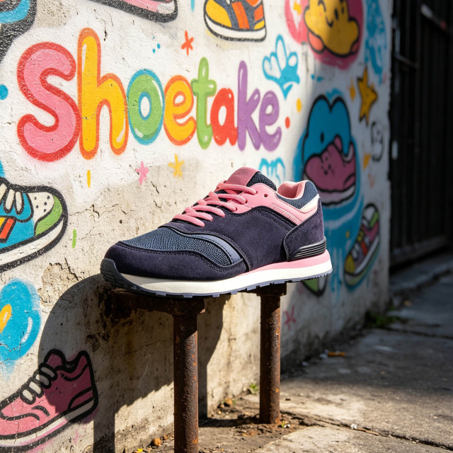 Shoetake Women's Navy Pink Casual Street Running Shoes Unique Breathable Athletic Sneakers for Ladies,SHOETAKE FOOTWEAR,Shoetake Women's Navy Pink Casual Street Running Shoes Unique Breathable Athletic Sneakers for Ladies