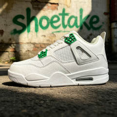 Shoetake White Green Minimalist Retro Basketball Sneakers Breathable Mesh Shoes for Men,SHOETAKE FOOTWEAR,Shoetake White Green Minimalist Retro Basketball Sneakers Breathable Mesh Shoes for Men