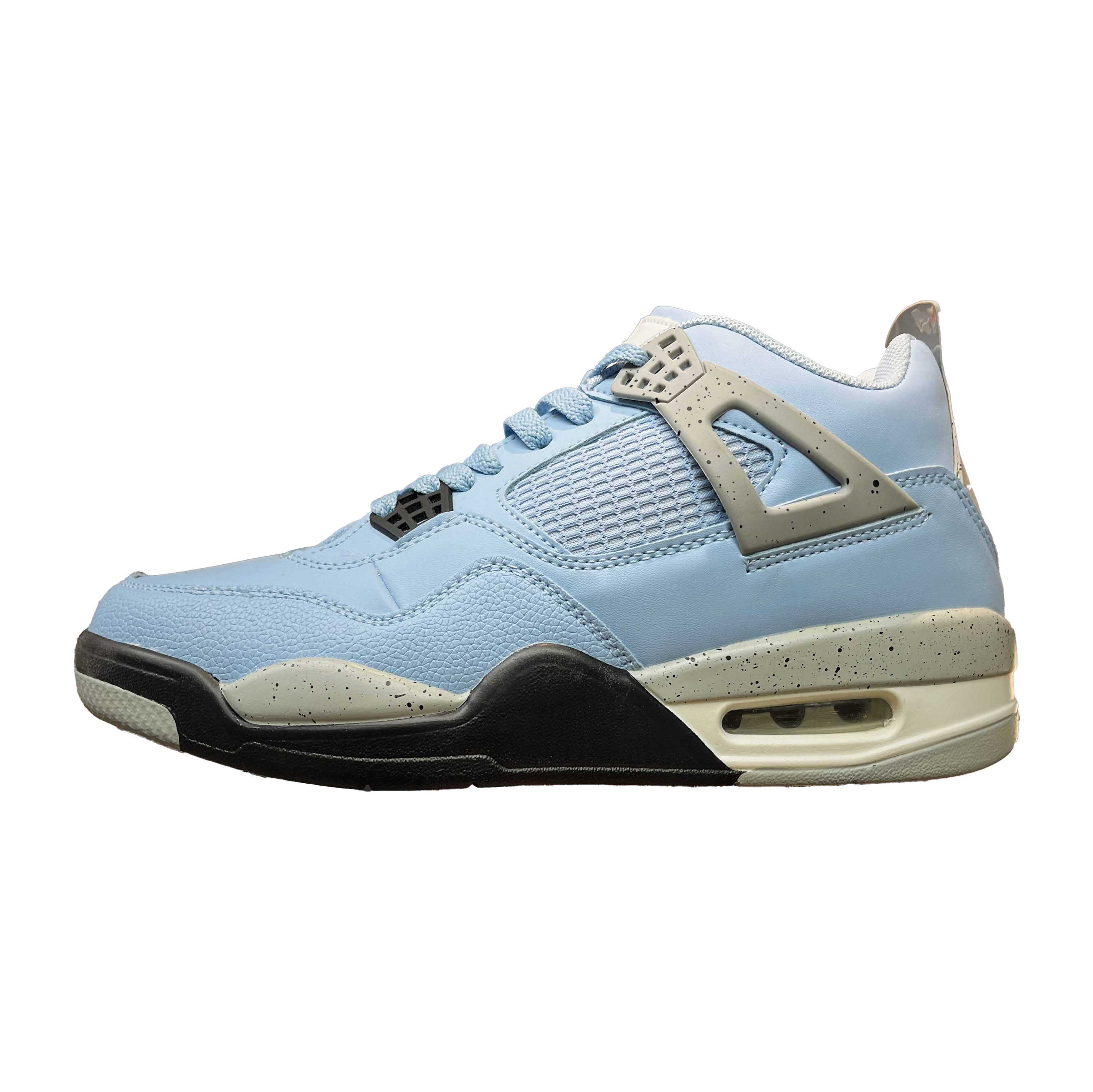 Shoetake White Grey Navy Retro Basketball Sneakers Air Cushion Comfort Shoes Available to Cusomize,SHOETAKE FOOTWEAR,Shoetake White Grey Navy Retro Basketball Sneakers Air Cushion Comfort Shoes Available to Cusomize