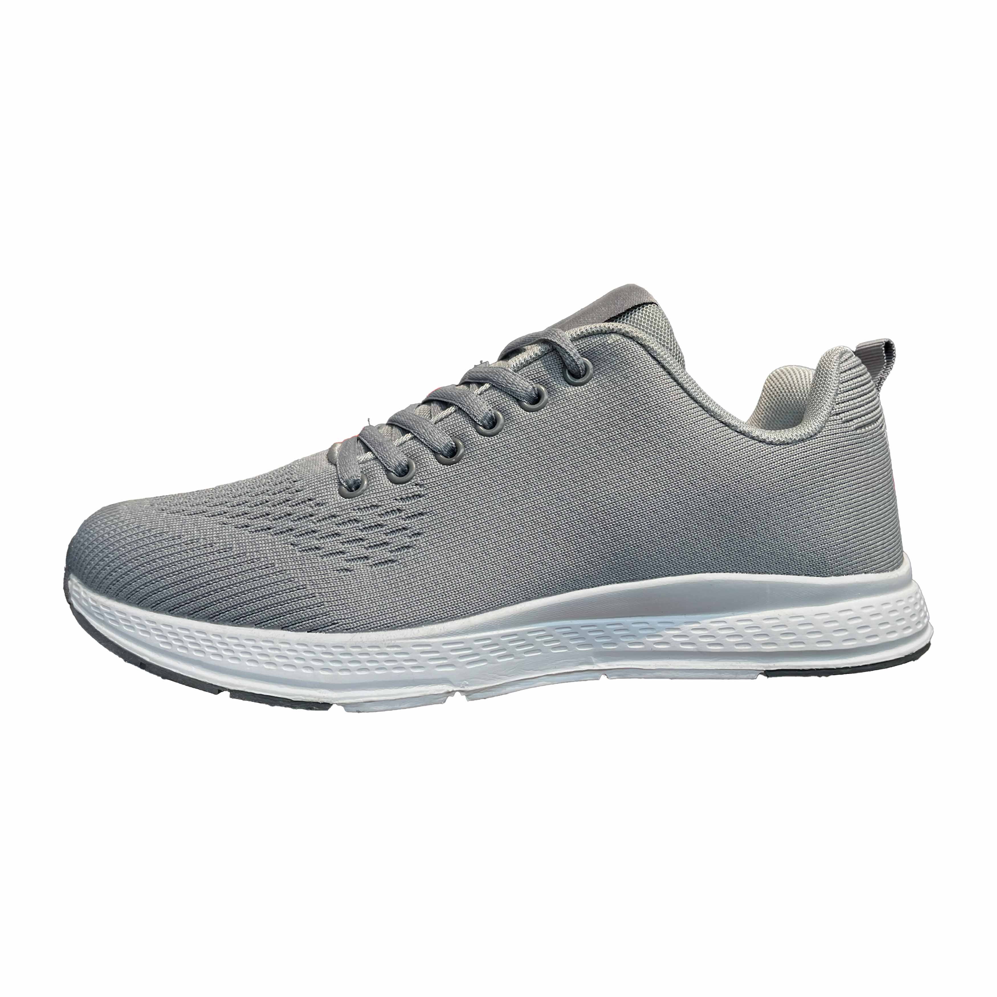 Shoetake Customized Knitted Mesh Sport Shoes Daily Casual Running and Walking Sneakers Grey Color,SHOETAKE FOOTWEAR,Shoetake Customized Knitted Mesh Sport Shoes Daily Casual Running and Walking Sneakers Grey Color