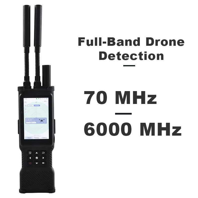 Handheld Drone Detection Device, 70MHz-6GHz Full-Band, Remote ID Decoding, FPV & Industrial Drone Detection, GPS Mapping, IP55,SIgnowa：Your low-altitude defense expert,Handheld Drone Detection Device, 70MHz-6GHz Full-Band, Remote ID Decoding, FPV & Industrial Drone Detection, GPS Mapping, IP55