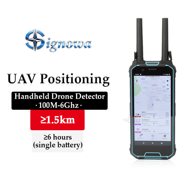 Handheld Dron Detector 70MHz-6.GHz,SIgnowa：Your low-altitude defense expert,Handheld Dron Detector 70MHz-6.GHz