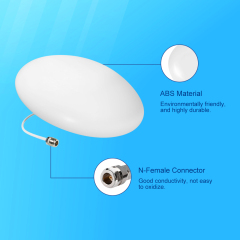 5G Ready Ceiling Antenna Ultra Wideband 698-4200MHz N Female Connector 5dBi Gain for 5G NR 4G LTE Private Network,Your low-altitude defense expert,5G Ready Ceiling Antenna Ultra Wideband 698-4200MHz N Female Connector 5dBi Gain for 5G NR 4G LTE Private Network