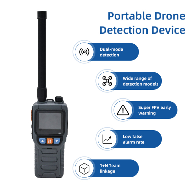 70MHz-6.2GHz Portable Handheld Detector,Your low-altitude defense expert,70MHz-6.2GHz Portable Handheld Detector