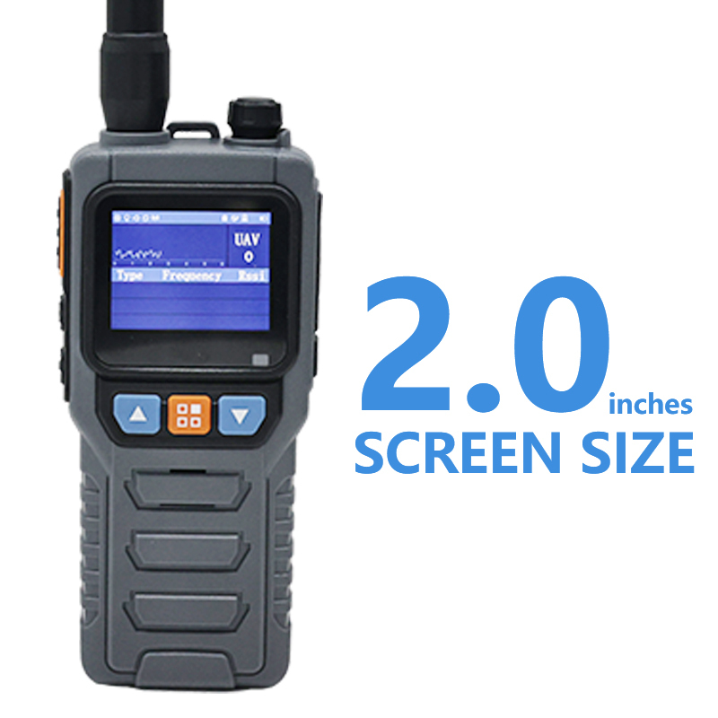 70MHz-6.2GHz Portable Handheld Detector,Your low-altitude defense expert,70MHz-6.2GHz Portable Handheld Detector