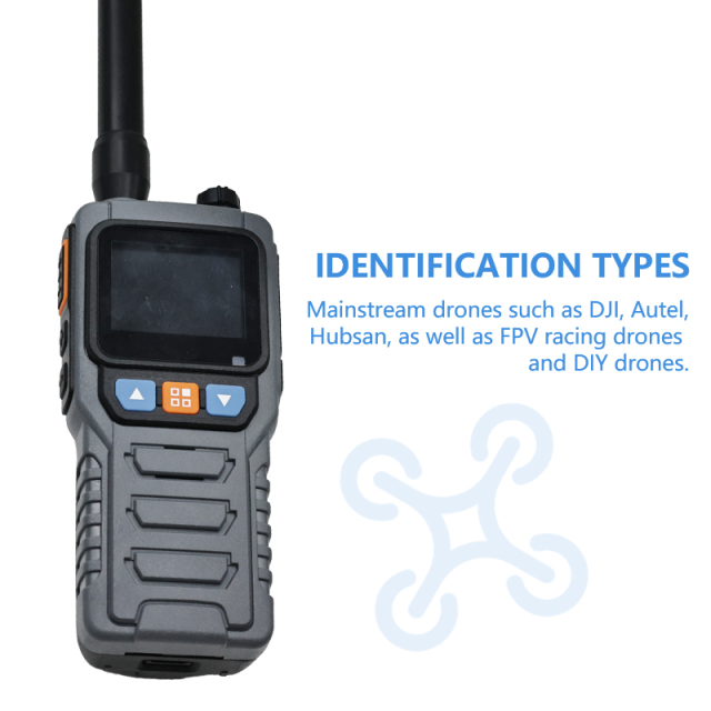 70MHz-6.2GHz Portable Handheld Detector,Your low-altitude defense expert,70MHz-6.2GHz Portable Handheld Detector
