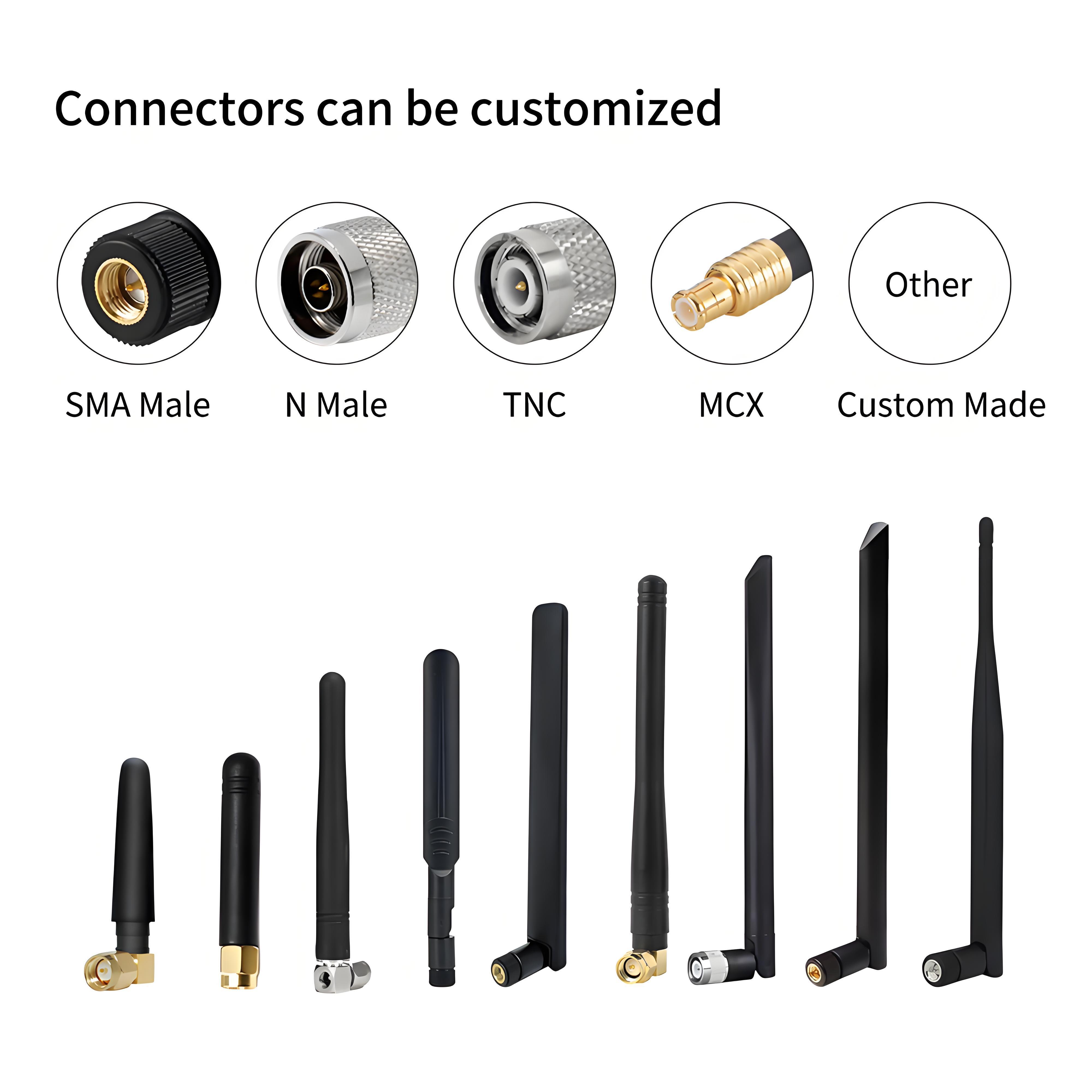 High Gain 3-6dBi Omnidirectional LoRa Antenna with for Connector 868/915MHz 10W IP67,Your low-altitude defense expert,High Gain 3-6dBi Omnidirectional LoRa Antenna with for Connector 868/915MHz 10W IP67