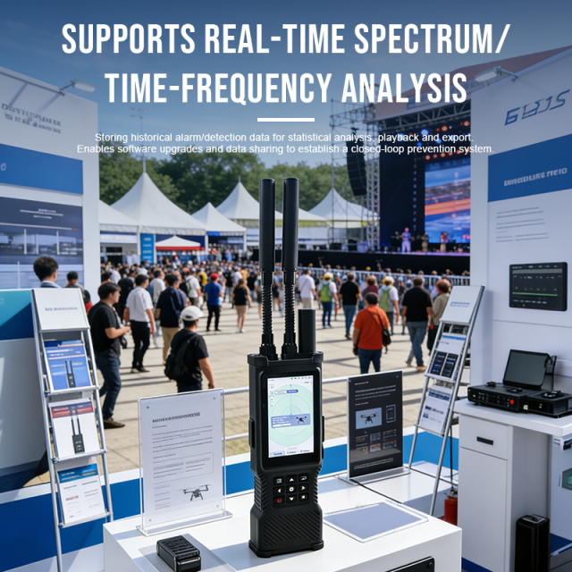 Handheld Drone Detection Device, 70MHz-6GHz Full-Band, Remote ID Decoding, FPV & Industrial Drone Detection, GPS Mapping, IP55,Your low-altitude defense expert,Handheld Drone Detection Device, 70MHz-6GHz Full-Band, Remote ID Decoding, FPV & Industrial Drone Detection, GPS Mapping, IP55