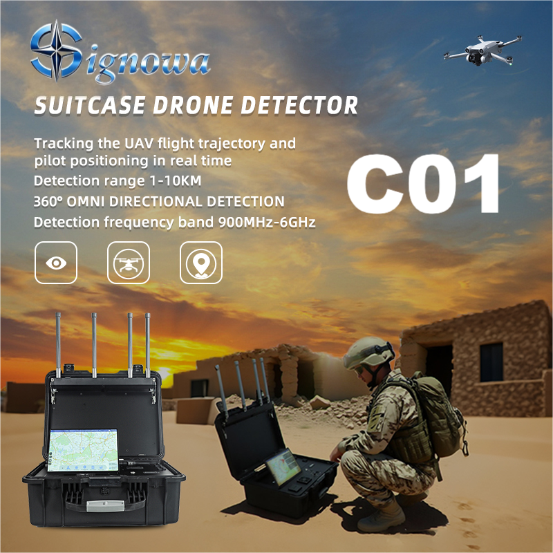 10km Portable Drone Detector Suitcase Mobile Works Offline Online Can Positioning Controller pilot Uav Detection Fpv autel Mavic,Your low-altitude defense expert,10km Portable Drone Detector Suitcase Mobile Works Offline Online Can Positioning Controller pilot Uav Detection Fpv autel Mavic