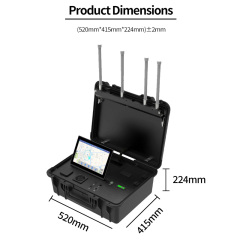 10km Portable Drone Detector Suitcase Mobile Works Offline Online Can Positioning Controller pilot Uav Detection Fpv autel Mavic,Your low-altitude defense expert,10km Portable Drone Detector Suitcase Mobile Works Offline Online Can Positioning Controller pilot Uav Detection Fpv autel Mavic