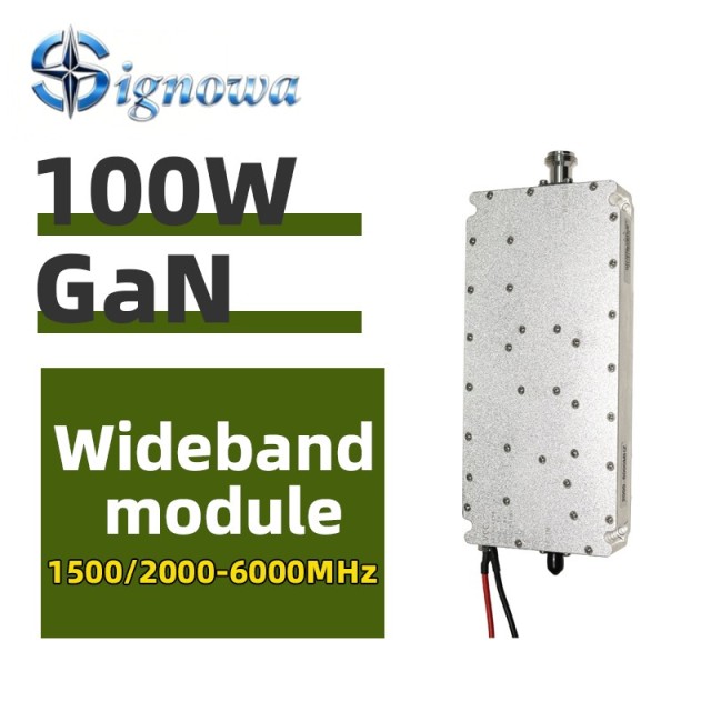 100W 2000-6000MHz Ultra-Wideband Anti-FPV Amplifier  RF Module for Active UAV Defense Systems,Your low-altitude defense expert,100W 2000-6000MHz Ultra-Wideband Anti-FPV Amplifier  RF Module for Active UAV Defense Systems