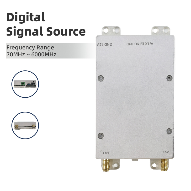 70-6000MHz Digital Signal Source with Software Programmability & Wideband Precision for Anti-UAV System,Your low-altitude defense expert,70-6000MHz Digital Signal Source with Software Programmability & Wideband Precision for Anti-UAV System