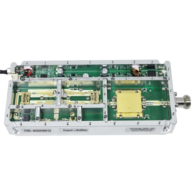 700-6000Mhz 80W Wideband Power Amplifier Customized Portable RF Power Amplifier GAN Module with RS485 for Anti UAV FPV,Your low-altitude defense expert,700-6000Mhz 80W Wideband Power Amplifier Customized Portable RF Power Amplifier GAN Module with RS485 for Anti UAV FPV
