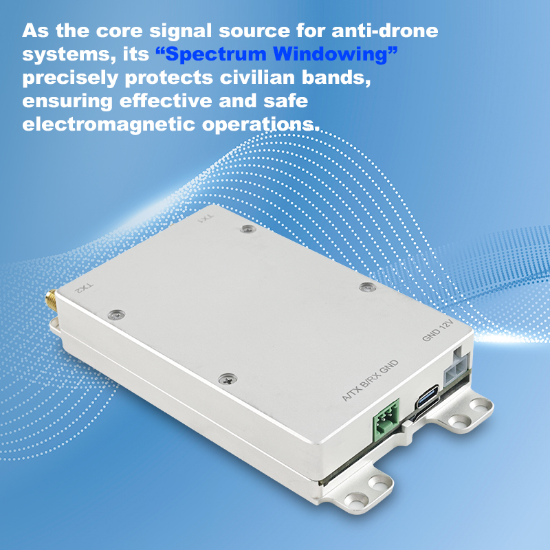 70-6000MHz Digital Signal Source with Software Programmability & Wideband Precision for Anti-UAV System,Your low-altitude defense expert,70-6000MHz Digital Signal Source with Software Programmability & Wideband Precision for Anti-UAV System