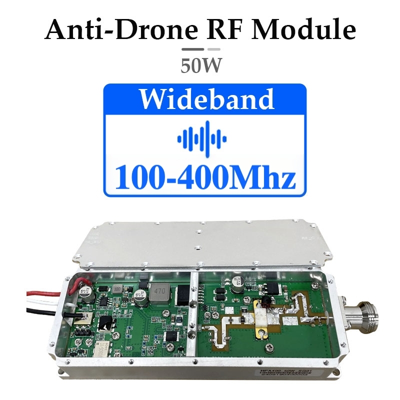 100-400Mhz 50W GaN Anti Drone Module for Anti Drone System autel Anti Fpv C-UAS Mavic 3 autel FPV Poland RF Module PA Module,Your low-altitude defense expert,100-400Mhz 50W GaN Anti Drone Module for Anti Drone System autel Anti Fpv C-UAS Mavic 3 autel FPV Poland RF Module PA Module