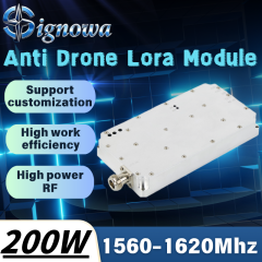 1560-1620Mhz 200W GaN Module Lora Customized Wide bandth Anti UAV FPV Module Digital Modulation For fpv suppressing,Your low-altitude defense expert,1560-1620Mhz 200W GaN Module Lora Customized Wide bandth Anti UAV FPV Module Digital Modulation For fpv suppressing