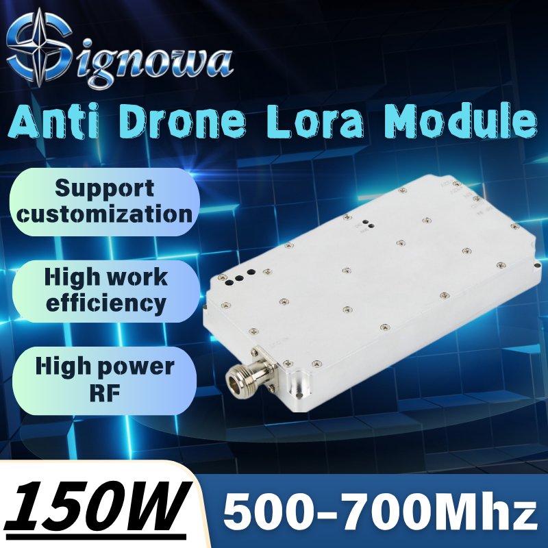 500-700Mhz 150W GaN Module Lora Customized Wide bandth Anti UAV FPV Module Digital Modulation For fpv suppressing,Your low-altitude defense expert,300-500Mhz 150W GaN Module Lora Customized Wide bandth Anti UAV FPV Module Digital Modulation For fpv suppressing
