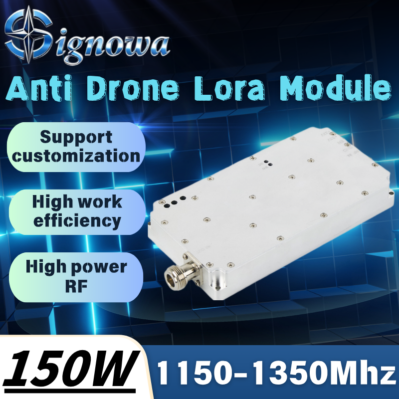 1150-1350Mhz 150W GaN Module Lora Customized Wide bandth Anti UAV FPV Module Digital Modulation For fpv suppressing,Your low-altitude defense expert,1150-1350Mhz 150W GaN Module Lora Customized Wide bandth Anti UAV FPV Module Digital Modulation For fpv suppressing