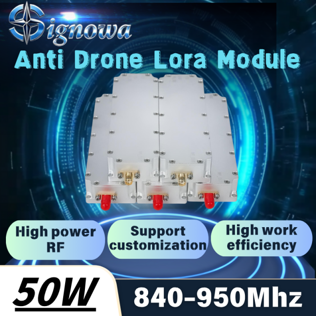 840-950Mhz 50W GaN Anti Drone Module for Anti Drone System autel Anti Fpv C-UAS Mavic 3 autel FPV Poland RF Module PA Module,Your low-altitude defense expert,840-950Mhz 50W GaN Anti Drone Module for Anti Drone System autel Anti Fpv C-UAS Mavic 3 autel FPV Poland RF Module PA Module