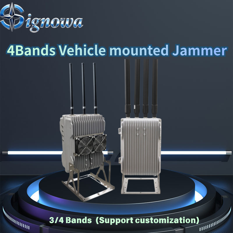 4-band Vehicle mounted 200W Vehicle-mounted jammerGaN 433M-5.8Ghz Customized frequencies Portable anti fpv drone Counter FPV suppressor anti drone System,Your low-altitude defense expert,4-band Vehicle mounted 200W Vehicle-mounted jammerGaN 433M-5.8Ghz Customized frequencies Portable anti fpv drone Counter FPV suppressor anti drone System
