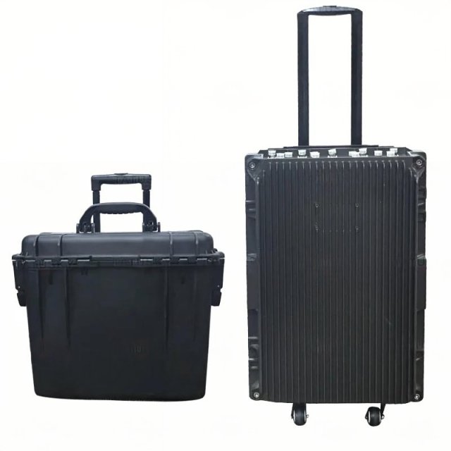 100Mhz-6Ghz 6-16 Bands Rolley box drone countermeasure equipment,Your low-altitude defense expert,100Mhz-6Ghz 6-16 Bands Rolley box drone countermeasure equipment