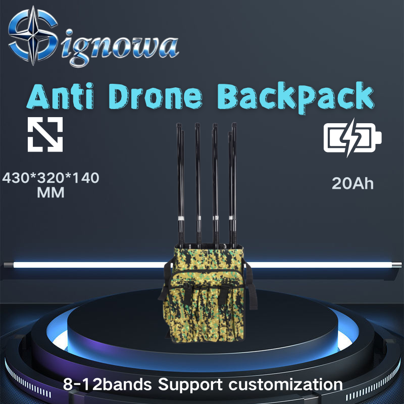 Professional Backpack Drone Suppressor System Featuring Multi-Band Jamming, Modular Frequency Control, Durable Impact-Resistant Housing, Flexible Antenna Selection and Rapid Deployment Capability,Your low-altitude defense expert,Professional Backpack Drone Suppressor System Featuring Multi-Band Jamming, Modular Frequency Control, Durable Impact-Resistant Housing, Flexible Antenna Selection and Rapid Deployment Capability