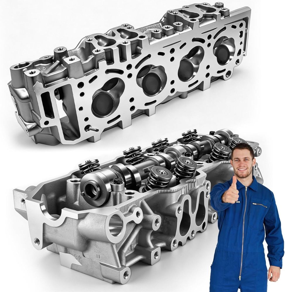 AUTODIAG Complete Engine Head for Toyota 22R 22RE 22REC 2.4L L4 SOHC 8V, Compatible with 4Runner 1984-1993 N5 N6 N7 RN50 RN55 RN60, OEM Replacement 11101-35050