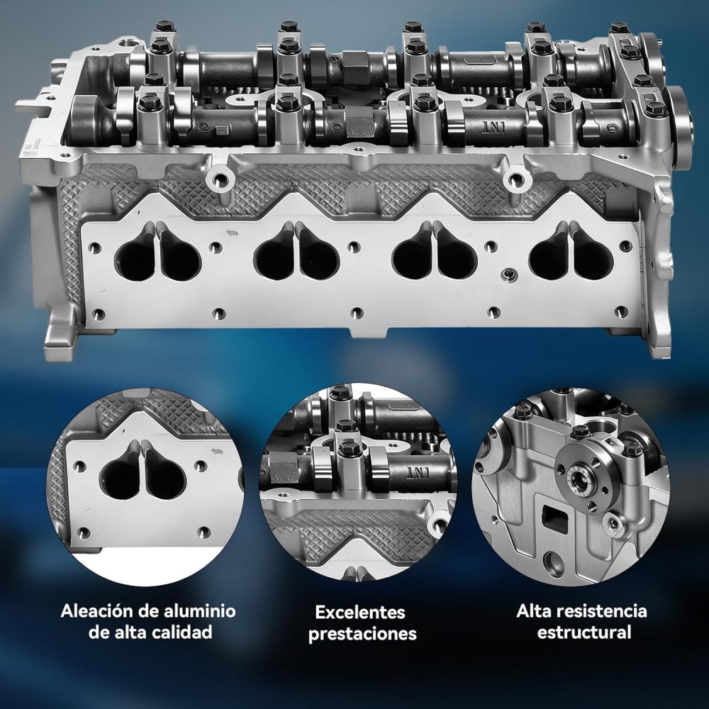 AUTODIAG Complete Engine Head for Chevrolet B12D1 1.2L S-TEC II (LMU), Compatible with Aveo T250, Spark M300
