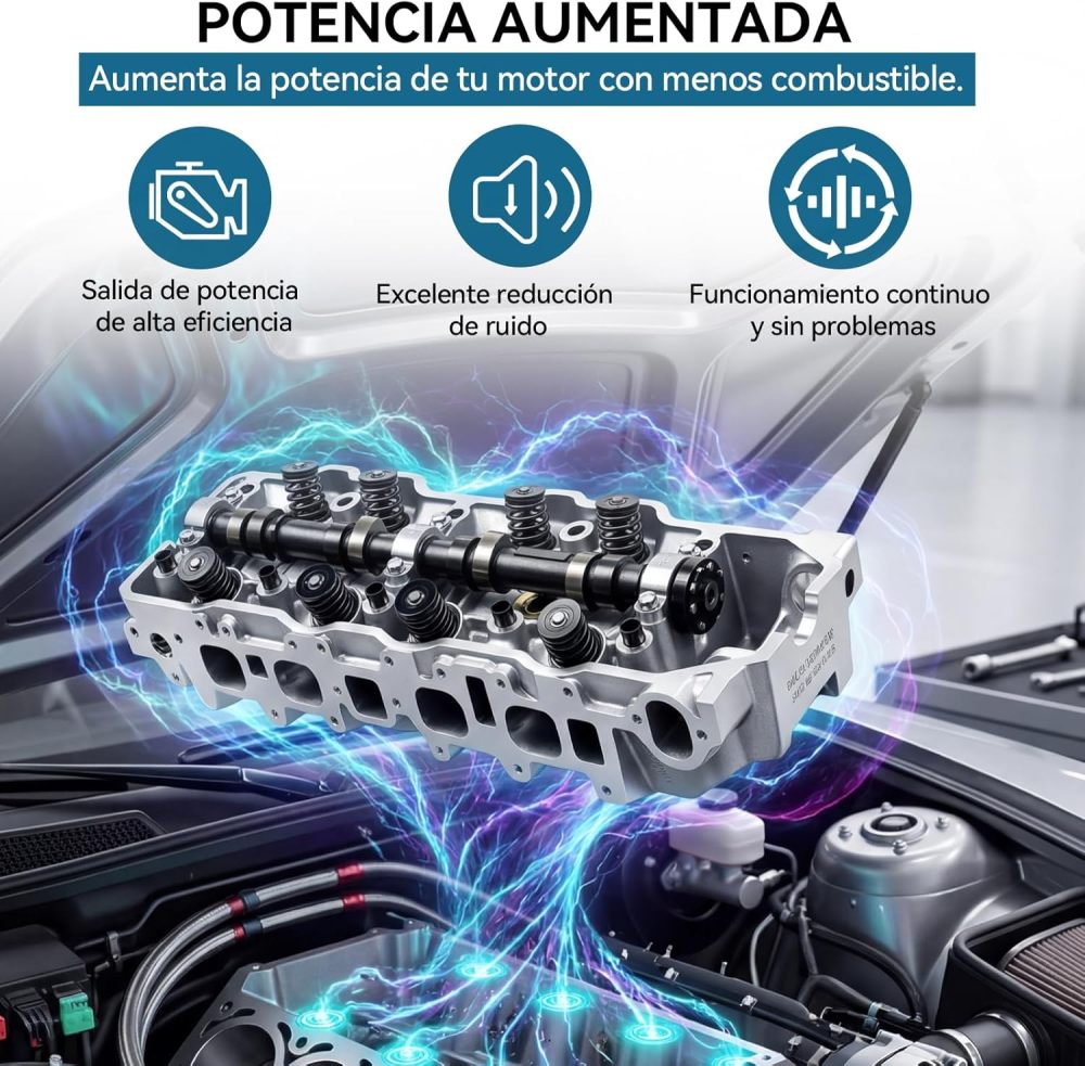 AUTODIAG Complete Engine Head for Toyota 22R 22RE 22REC 2.4L L4 SOHC 8V, Compatible with 4Runner 1984-1993 N5 N6 N7 RN50 RN55 RN60, OEM Replacement 11101-35050
