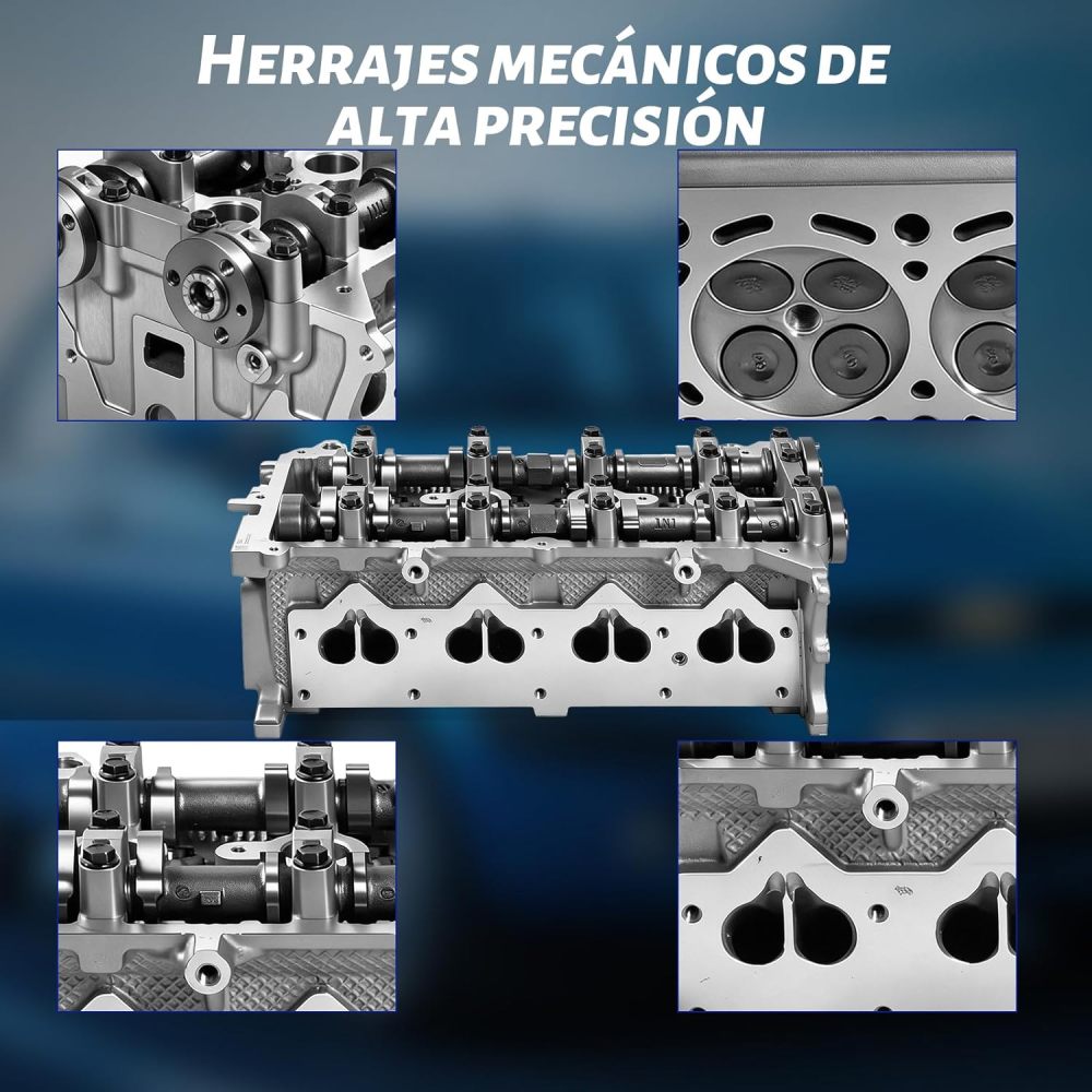 AUTODIAG Complete Engine Head for Chevrolet B12D1 1.2L S-TEC II (LMU), Compatible with Aveo T250, Spark M300