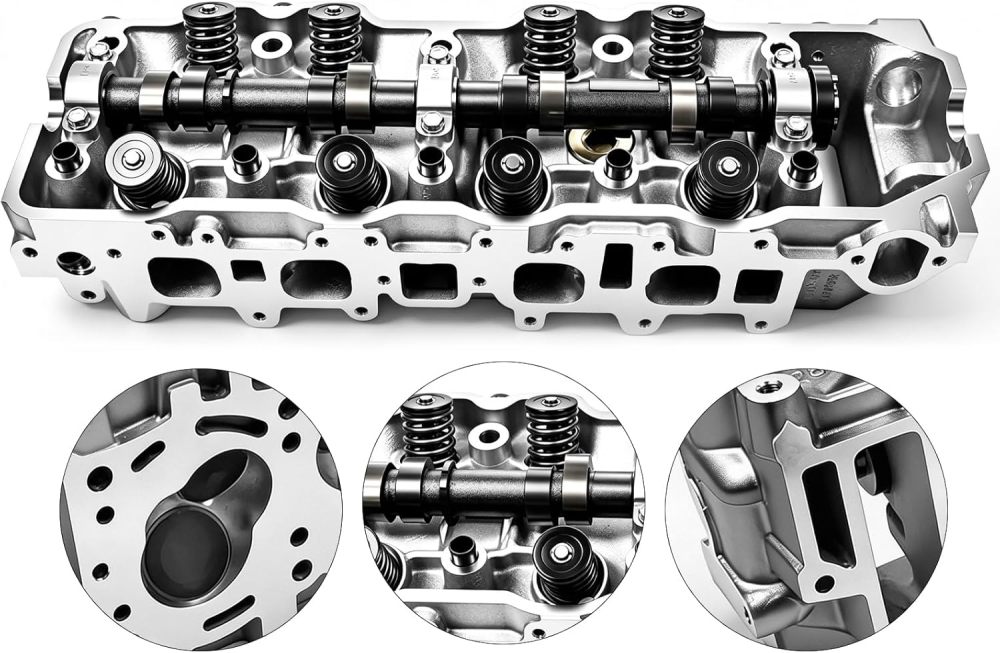 AUTODIAG Complete Engine Head for Toyota 22R 22RE 22REC 2.4L L4 SOHC 8V, Compatible with 4Runner 1984-1993 N5 N6 N7 RN50 RN55 RN60, OEM Replacement 11101-35050