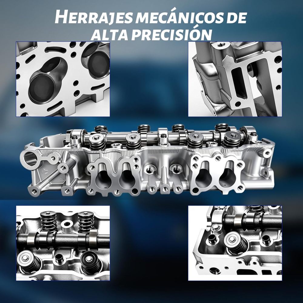 AUTODIAG Complete Engine Head for Toyota 22R 22RE 22REC 2.4L L4 SOHC 8V, Compatible with 4Runner 1984-1993 N5 N6 N7 RN50 RN55 RN60, OEM Replacement 11101-35050