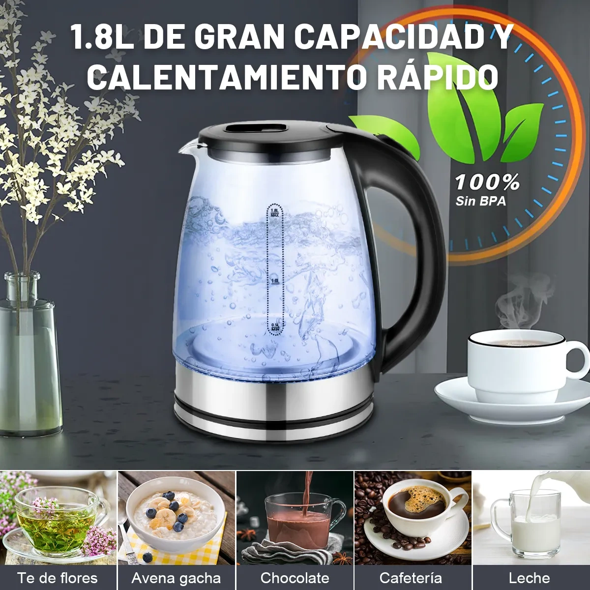 Welikera® Electric Teapot Jug Electric Kettle