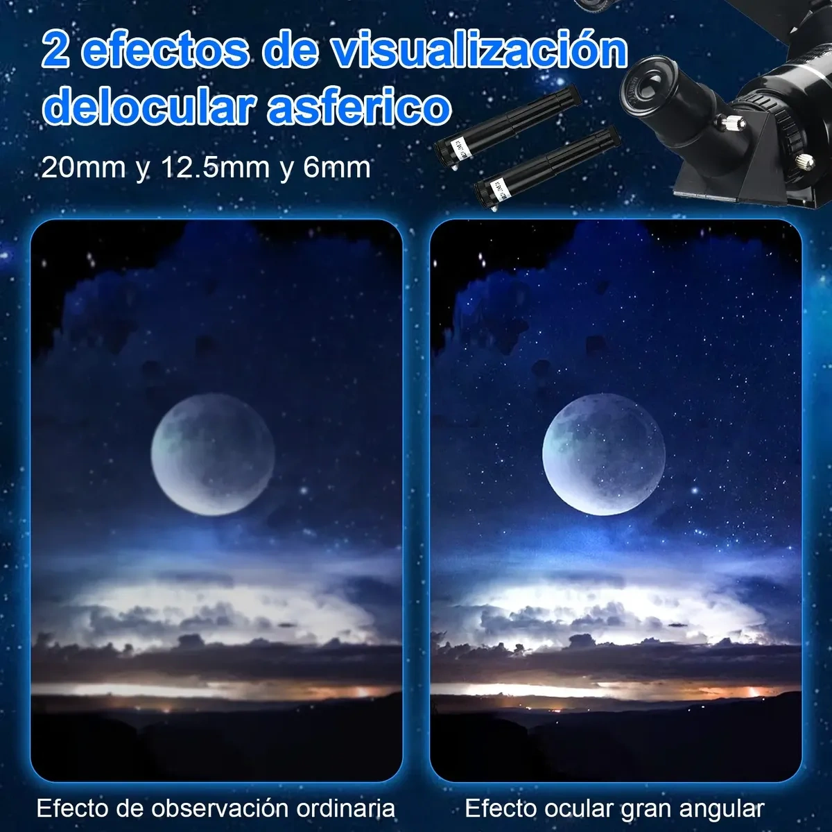 Professional Astronomical Telescope 70/400mm Monocular 200x