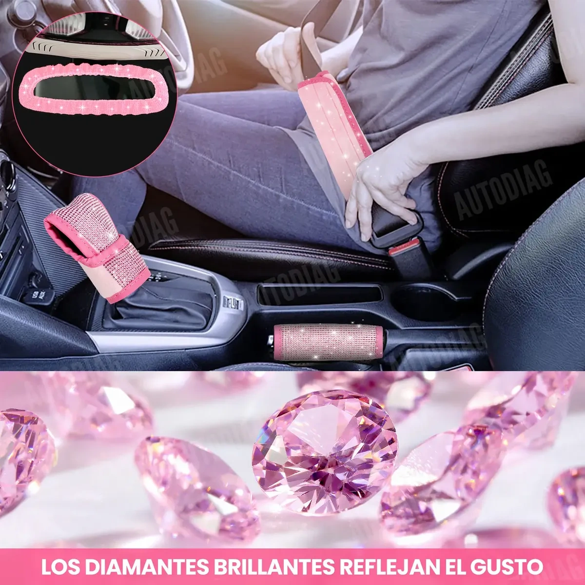 Autodiag® Universal Protector For Steering Wheel Diamond