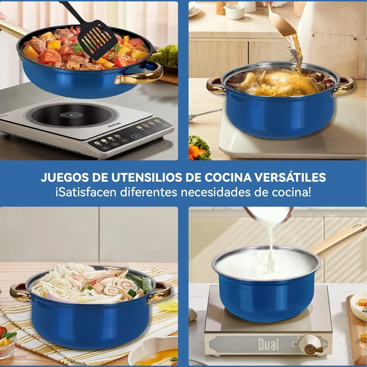 Cookware Set 26 Pieces Non-Stick Aluminum With Auzl
