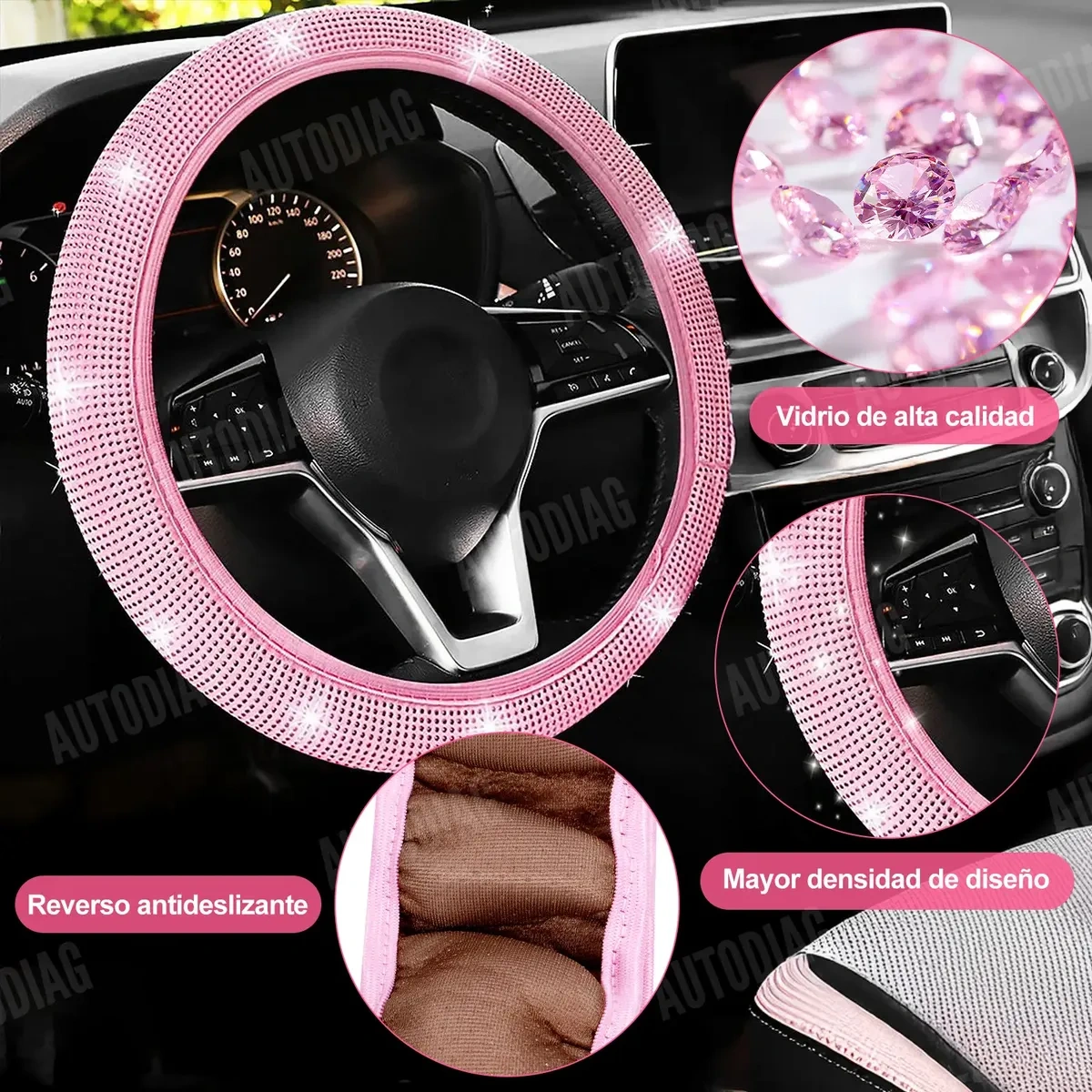 Autodiag® Universal Protector For Steering Wheel Diamond