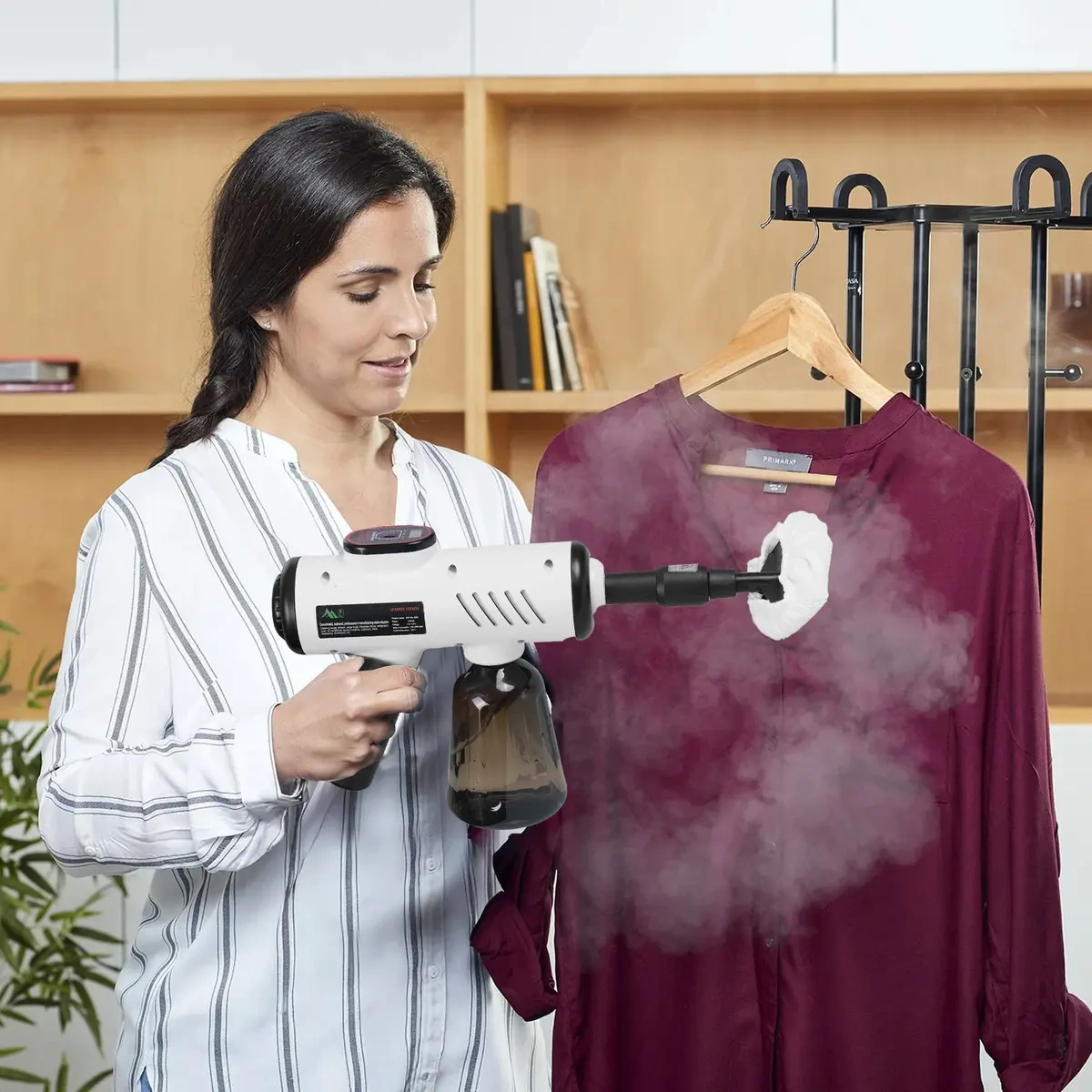 WELIKERA Portable Steam Cleaner 1500W, High Pressure, Fast Heating 15s