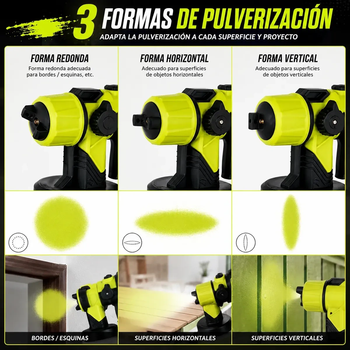 1,400 ml 1,200W Electric Paint Sprayer