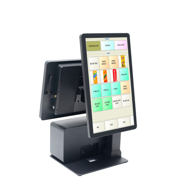 Fushi Dual-Screen POS System: All-in-One Retail & F&B Checkout Solution