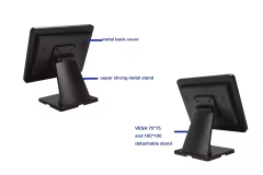 15 " Lcd Capacitive hd Vga Touch Screen Monitor for Point of Sale Pos System