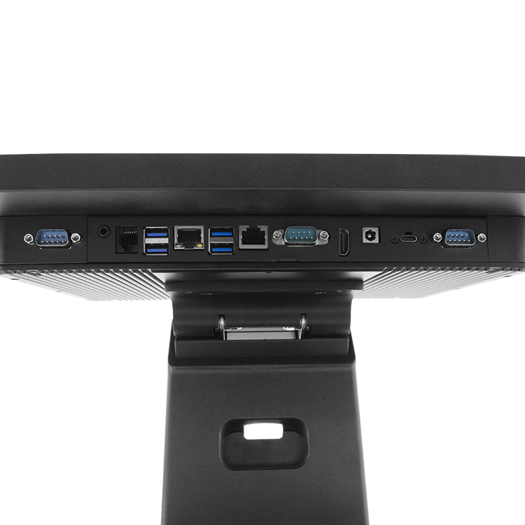 18.5"+15.6" Dual Screen BOE Touch Punto De Venta, Replaceable Horizontal/Vertical Screen with Hidden Wires