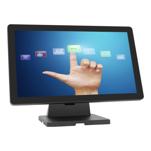 18.5 Inch LED Monitor 1366x768 HD Resolution with VGA Touch Display Monitor for Pos Systems