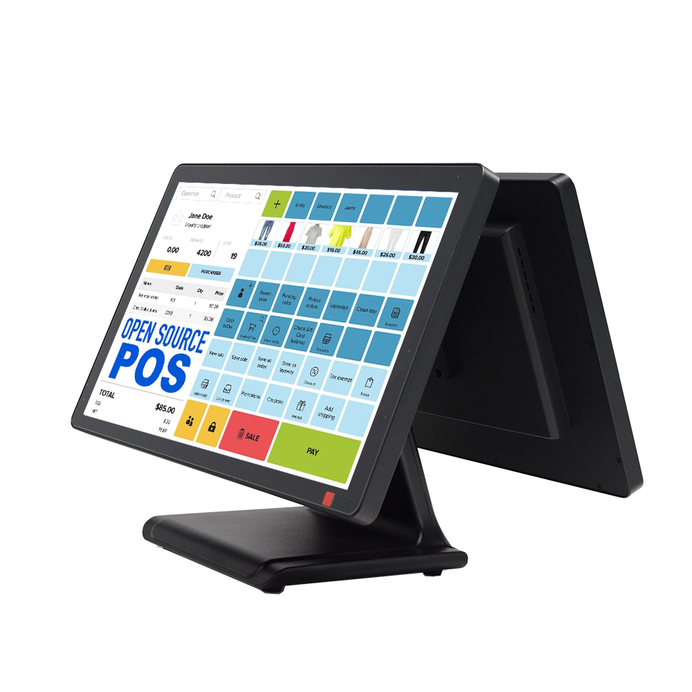 18.5Inch Frame Monitor with Capacitive TouchScreen 1920*1080 Industrial Lcd Monitor Metal for Business