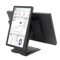 21.5''+15.6'' Premium All-in-One Dual Touch Pos Machine  Caisse Enregistreuse